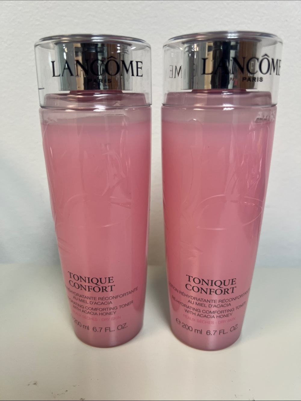 Lancome Tonique Confort Pink Hydrating Comforting Toner Duo